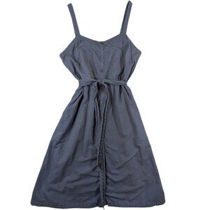 Pact Sundress Womens XL Blue Organic Cotton Sustainable Crunchy Mom Granola Girl